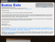 Tablet Screenshot of kostiantaide.com